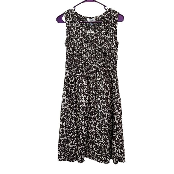 Myra‎ Bag Sleeveless Smocked Summer Sun Dress Size Small NWT - Picture 13 of 16